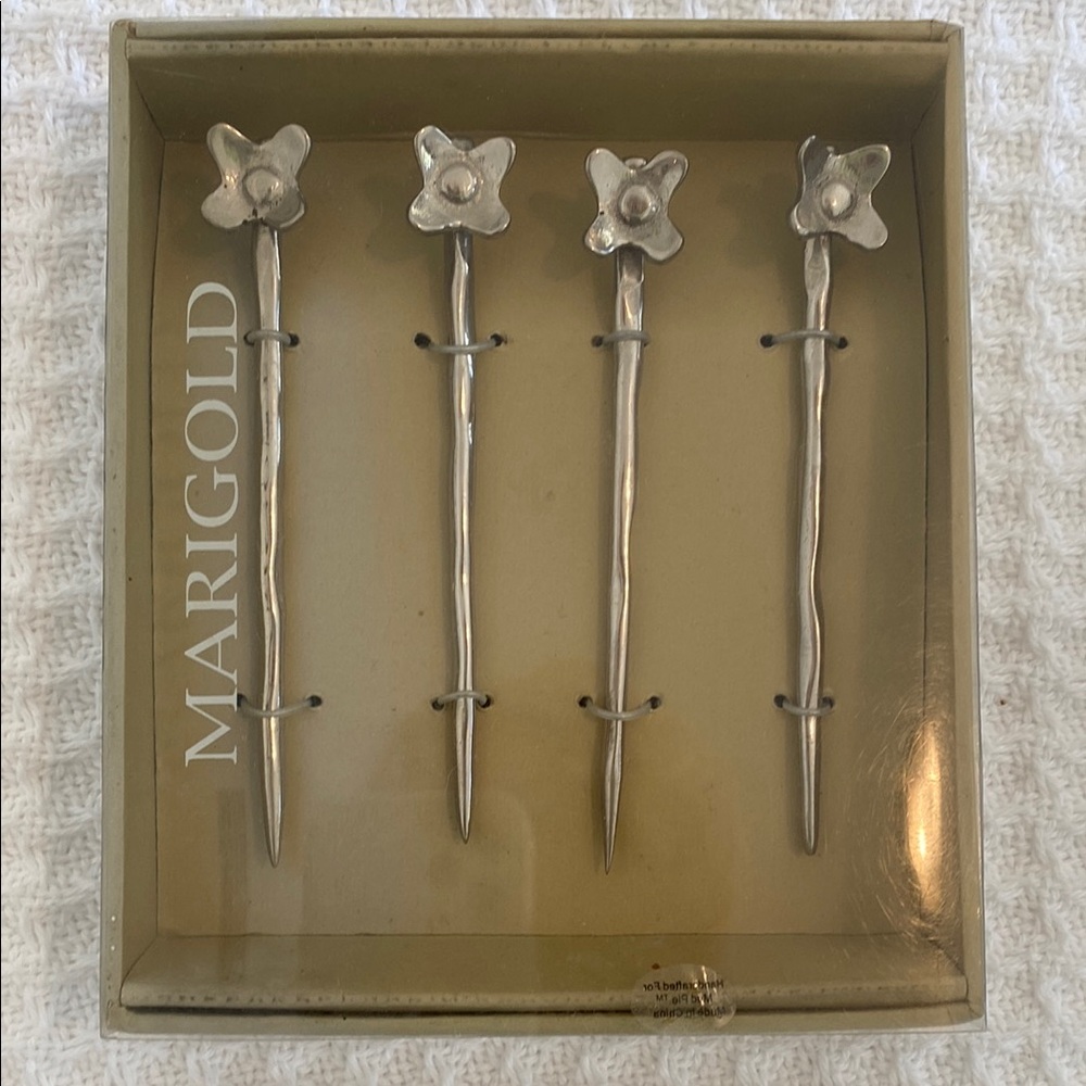 COPY - Silver Cocktail Picks